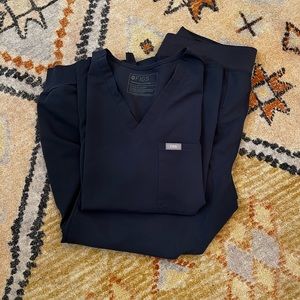 Figs Scrubs Set, Night Sky